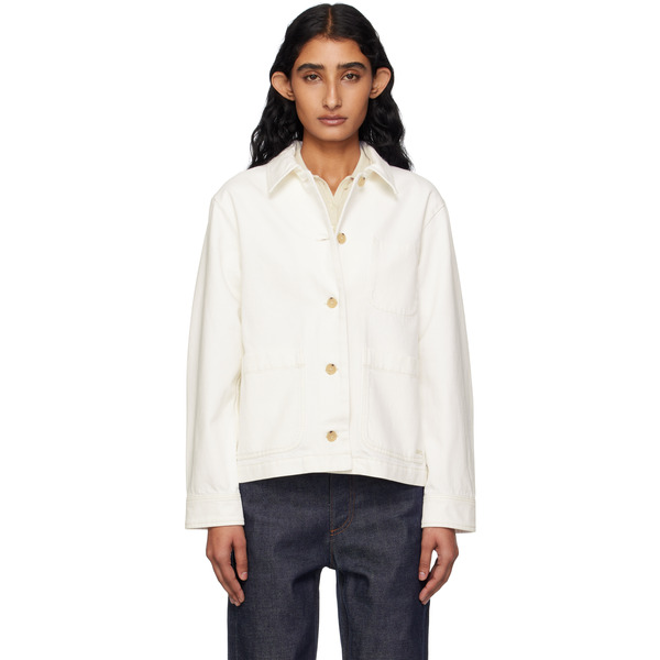  A.p.c. Off-white Nikkie Denim Jacket 