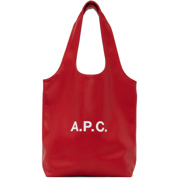  A.p.c. Red Ninon Small Tote 