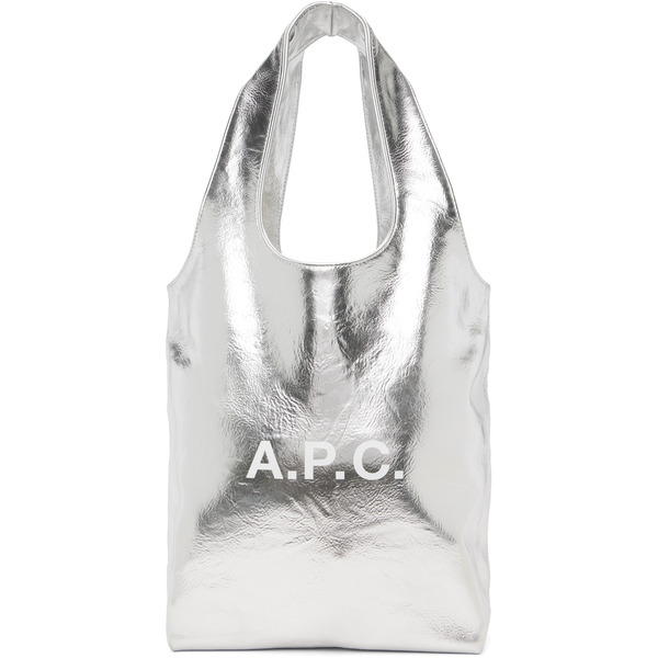  A.p.c. Silver Ninon Small Tote 