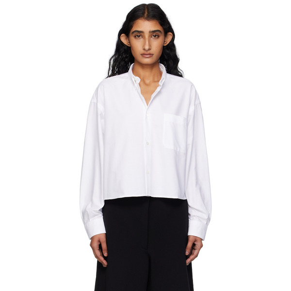  A.p.c. White Sophia Button Down Shirt 