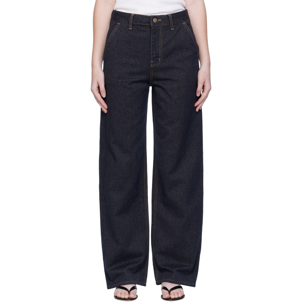  Arch The Navy Point Button Jeans 