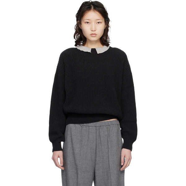  Baserange Black Mea Sweater 