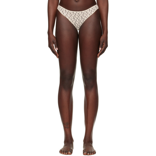  Baserange Off-white Crescent Briefs 