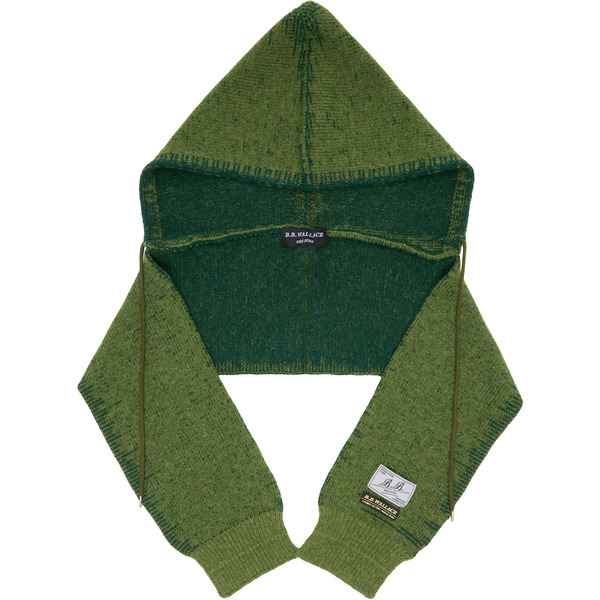  B.b. Wallace Green Blake Hood Scarf 
