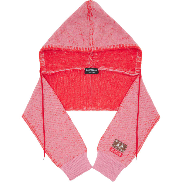  B.b. Wallace Pink Blake Hood Scarf 
