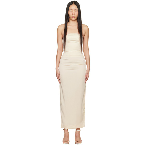  Bec + Bridge Beige Jones Maxi Dress 