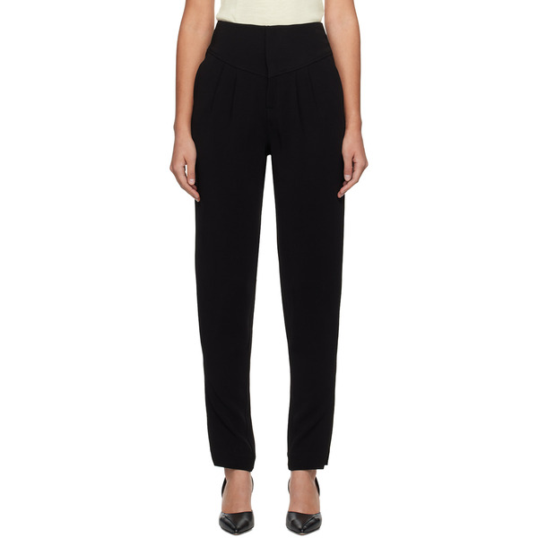  Bite Black Pleated Trousers 
