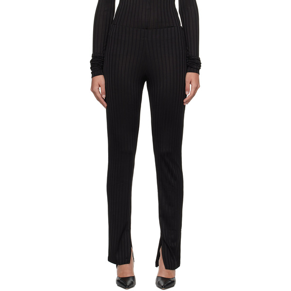  Bite Black Vented Trousers 
