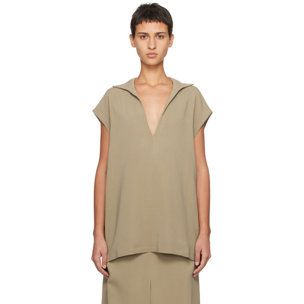 Bite Taupe Throw On T-shirt 