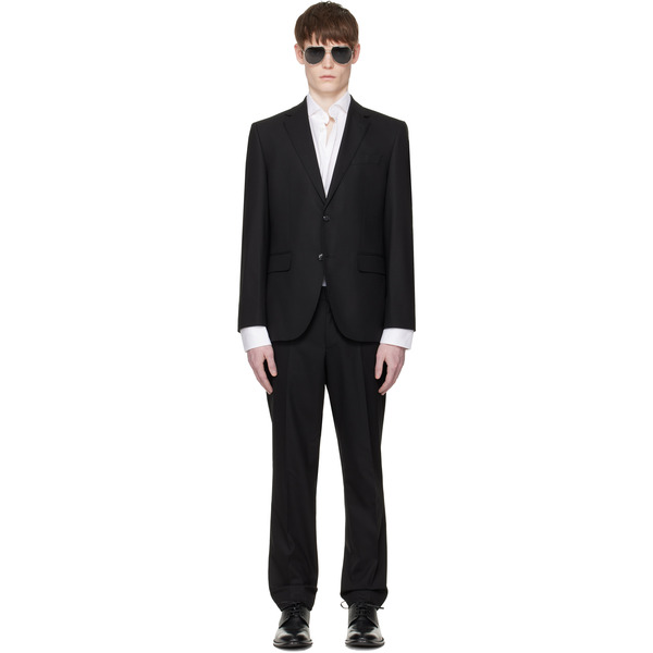 Boss Black Two-piece Regular-fit Stretch Cloth Suit 