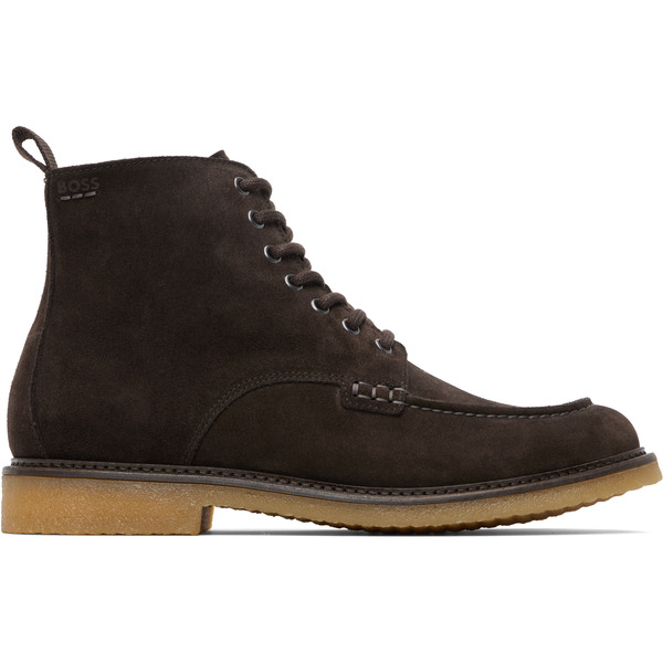  Boss Brown Suede Half Boots 