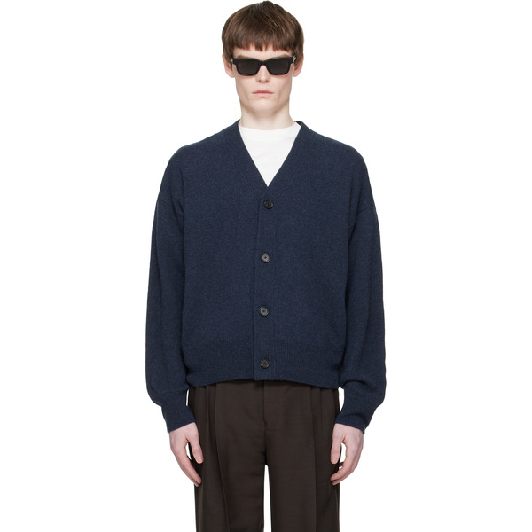  Boss Navy Wool Cardigan 
