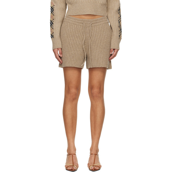  Burberry Beige Wool Shorts 