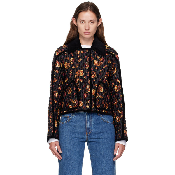  Burberry Black Floriston Jacket 