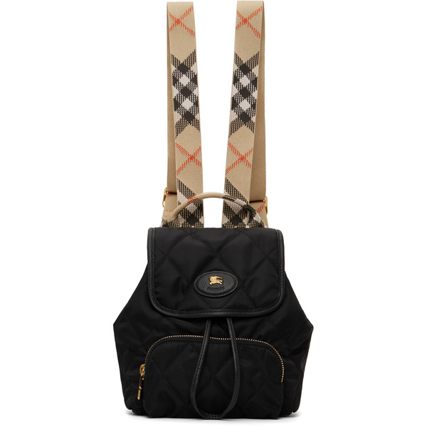  Burberry Black Mini Horseshoe Backpack​ 