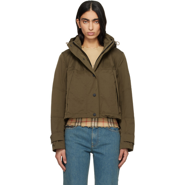  Burberry Khaki Nylon Jacket 