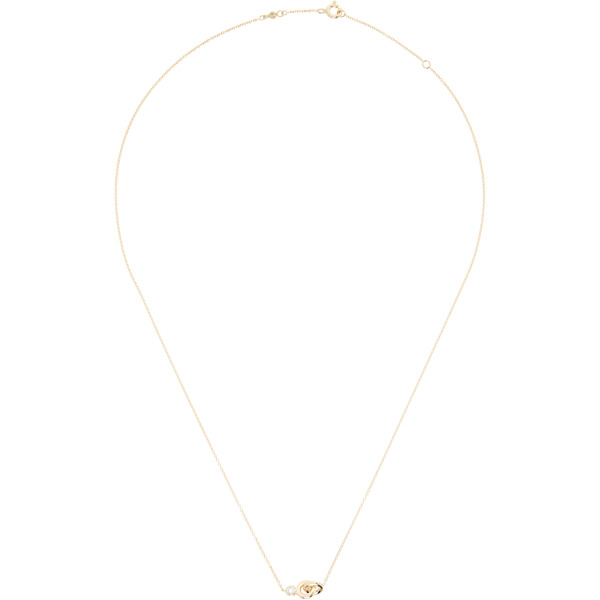  C.chesnais Twin Chain Necklace 