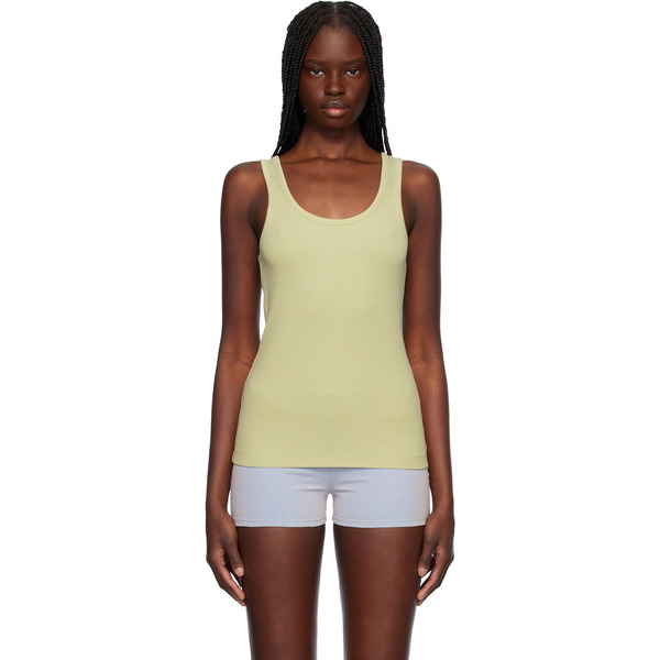  Cdlp Khaki Rib Tank Top 