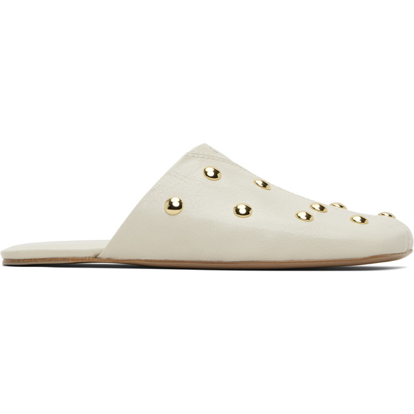  Chloé Off-white Rita Mule Flats 