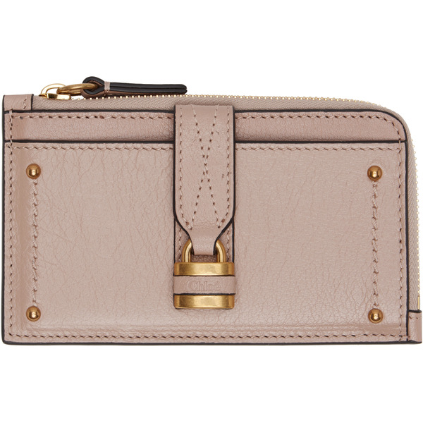  Chloé Pink Small Paddington Card Holder 