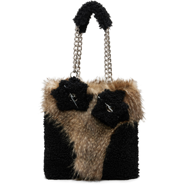  Chopova Lowena Multicolor Fleece Tote 