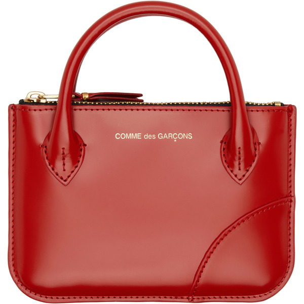  Comme Des Garçons Wallets Red Handles Pouch 