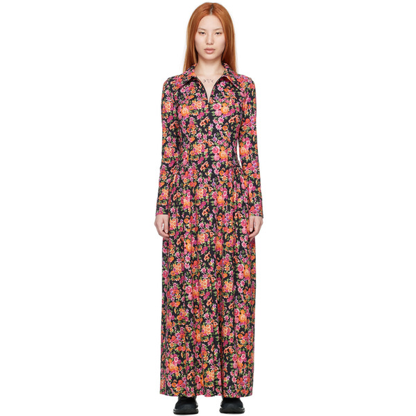  Commission Black Dean Maxi Dress 