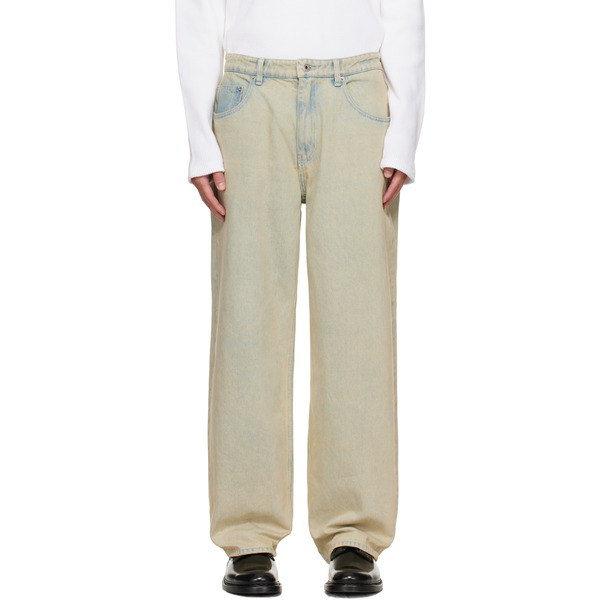  Coor Blue Relaxed-fit Tinted Jeans 