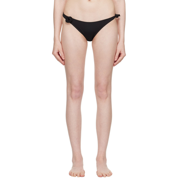  Coperni Black Flower Bikini Bottom 