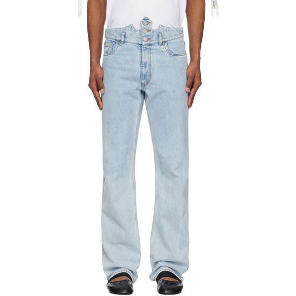  Coperni Blue Disney Crown Jeans 