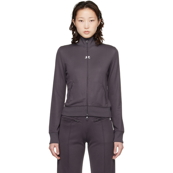  Courrèges Gray Signature Track Jacket 