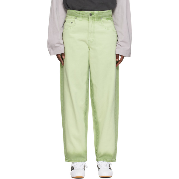  Dime Green Classic Baggy Jeans 