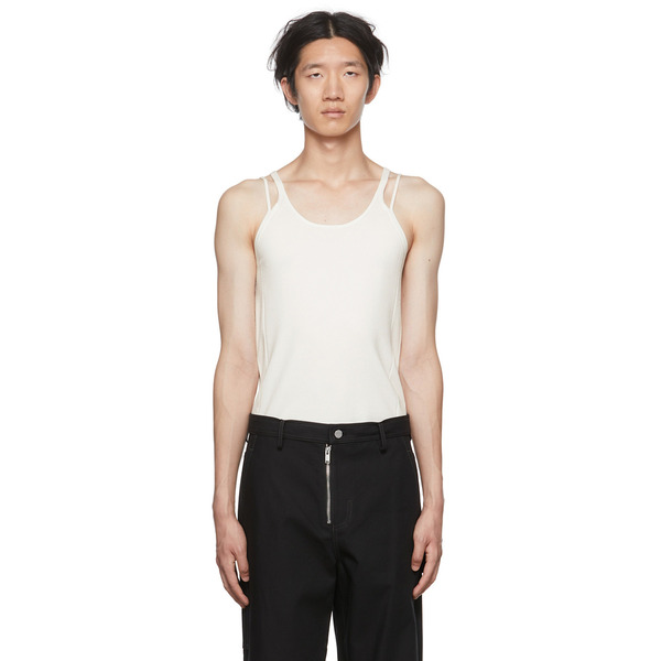  Dion Lee Ivory Density Tank Top 
