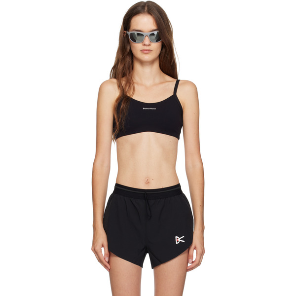  District Vision Black Studio Sport Bra 