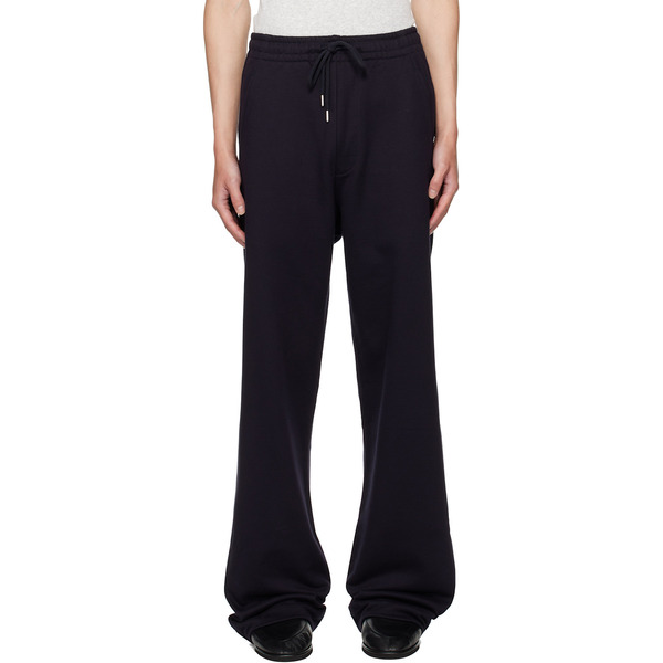  Dries Van Noten Navy Drawstring Sweatpants 