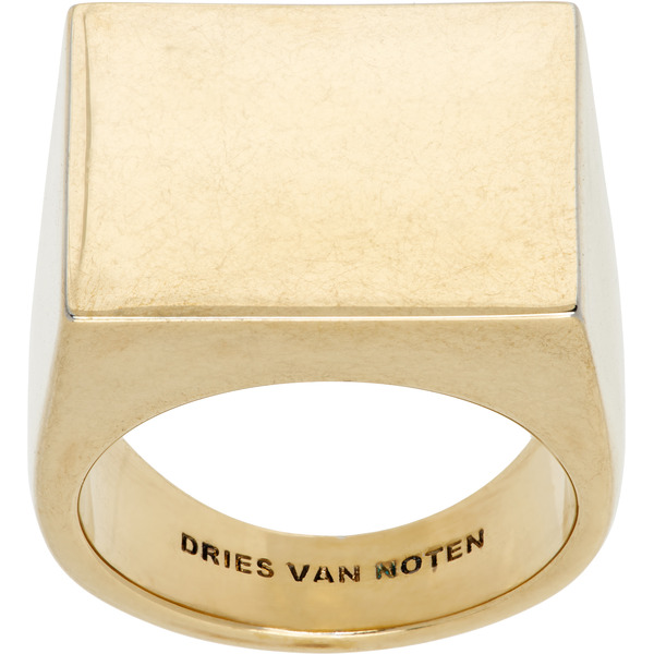  Dries Van Noten Signet Ring 