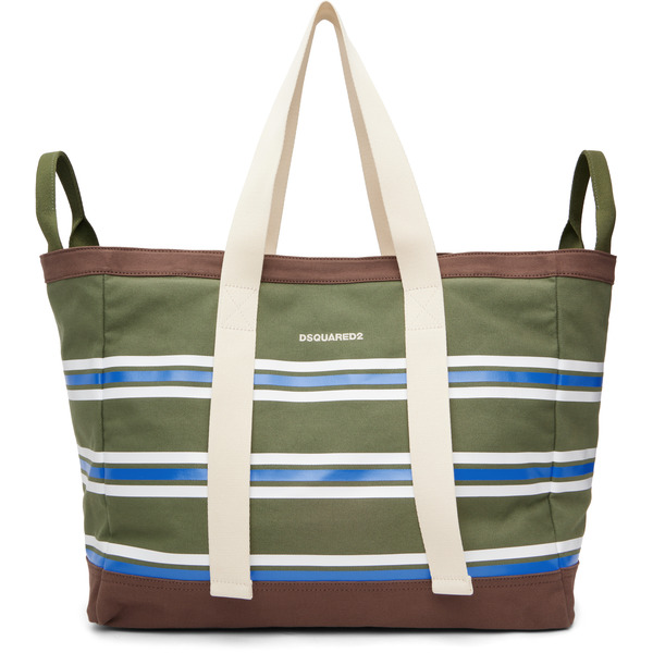  Dsquared2 Green D2 College Tote 
