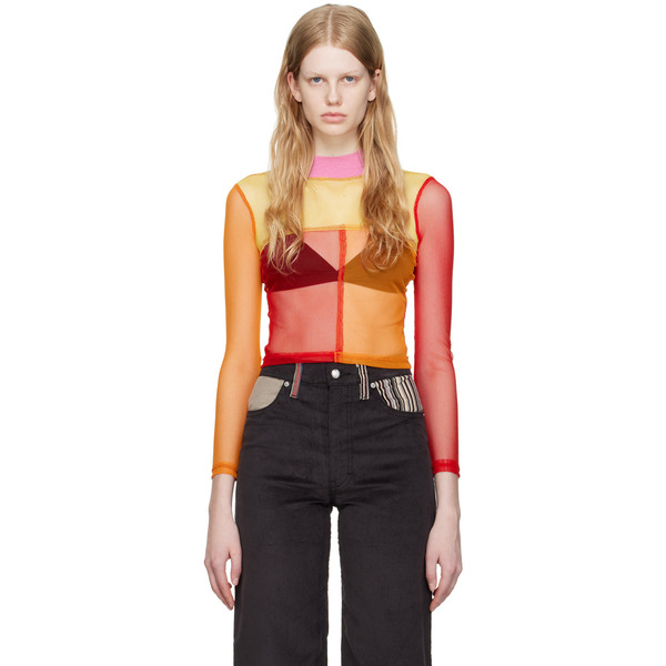  Eckhaus Latta Ssense Exclusive Multicolor Turtleneck 