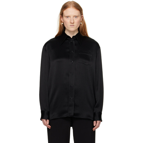  Elleme Black Straight Shirt 
