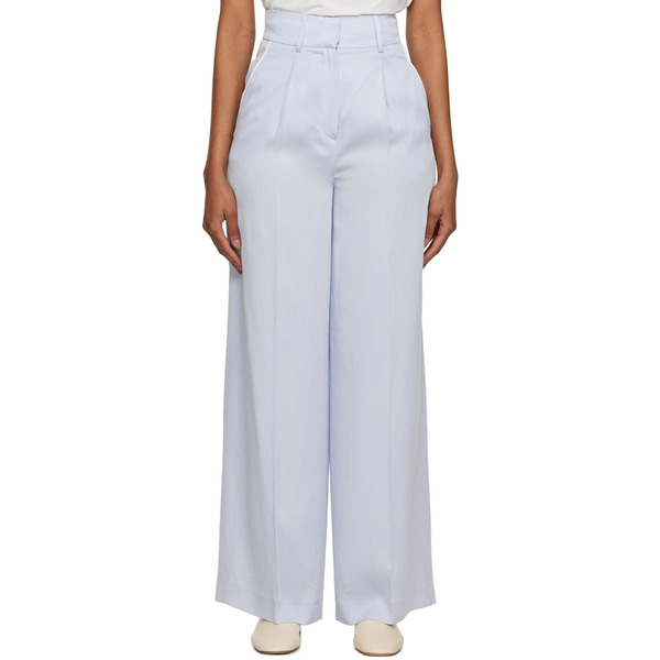  Elleme Blue Pleated Trousers 