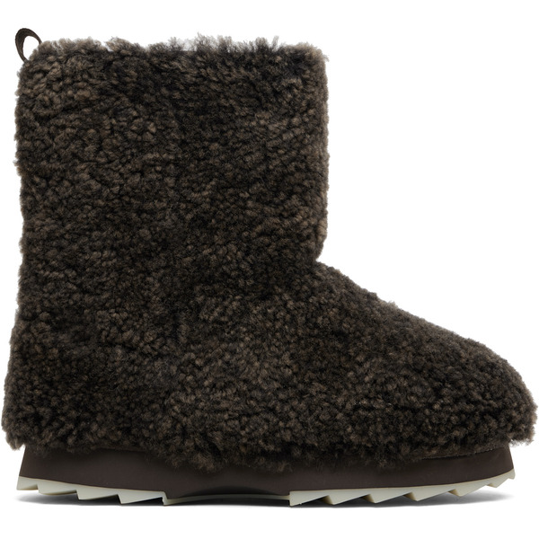  Emu Australia Brown Sharky Low Teddy Boots 