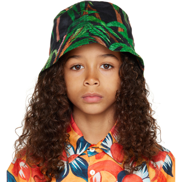  Endless Joy Kids Multicolor Printed Bucket Hat 