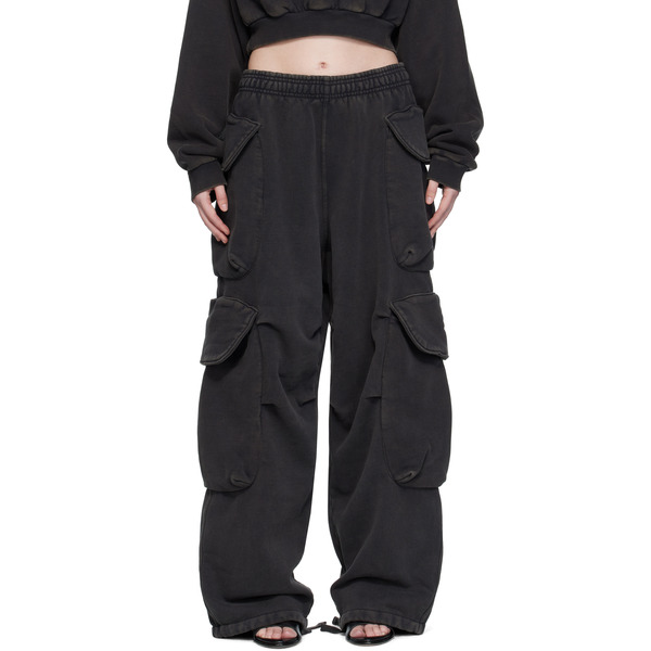  Entire Studios Black Heavy Gocar Cargo Pants 