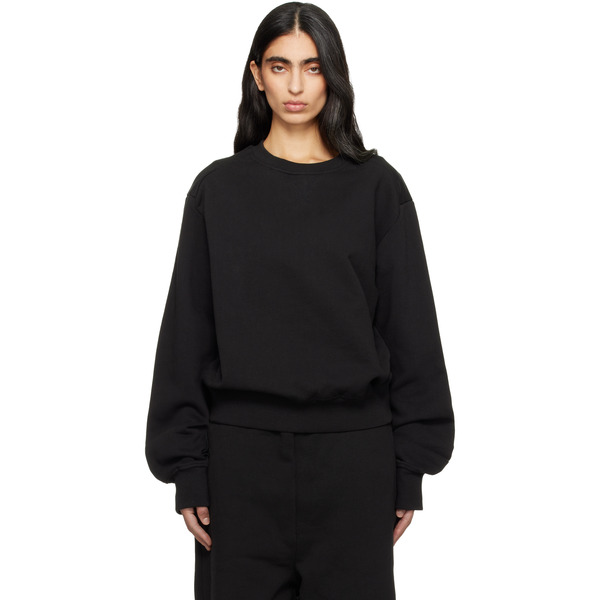  Entire Studios Black Pod Crew Sweatshirt 