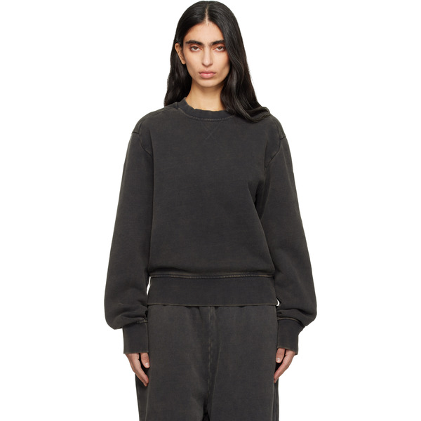  Entire Studios Black Pod Crew Sweatshirt 