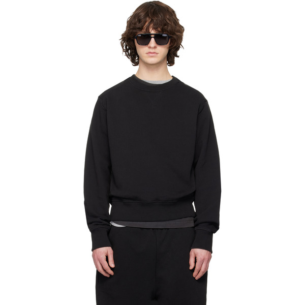  Entire Studios Black Pod Crew Sweatshirt 