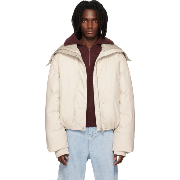  Entire Studios Off-white Kelly Down Jacket 