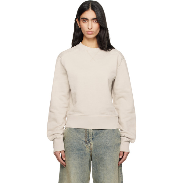  Entire Studios Off-white Pod Crew Sweatshirt 