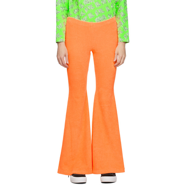  Erl Orange Elasticized Lounge Pants 
