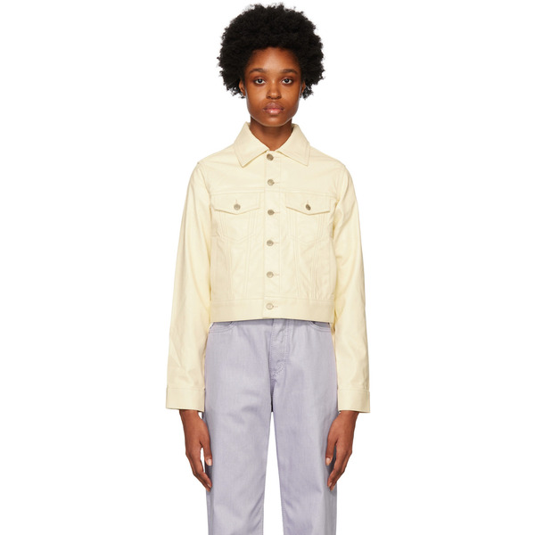  Eytys Ssense Exclusive Yellow Buck Jacket 